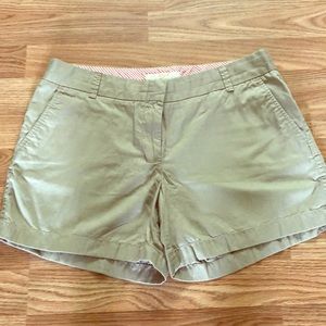 J Crew Broken-In Chino Khaki Shorts